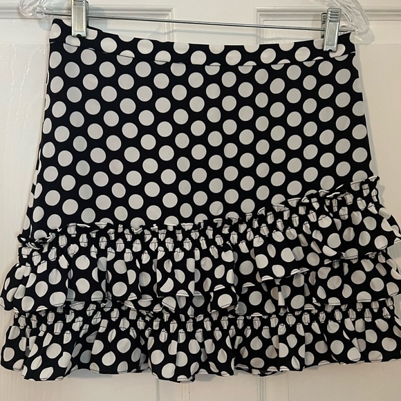 J crew polka dot mini skirt 4 Petite brand new - Picture 2 of 2